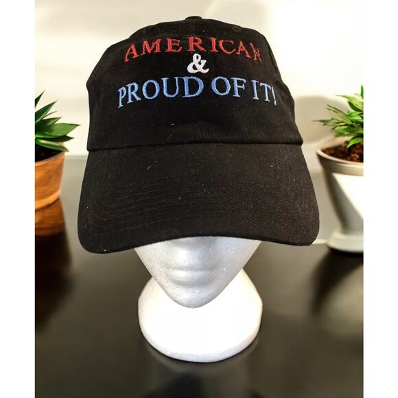 MLC CAPS American & Proud Of It! Baseball Trucker Hat Pride Election - Picture 1 of 8